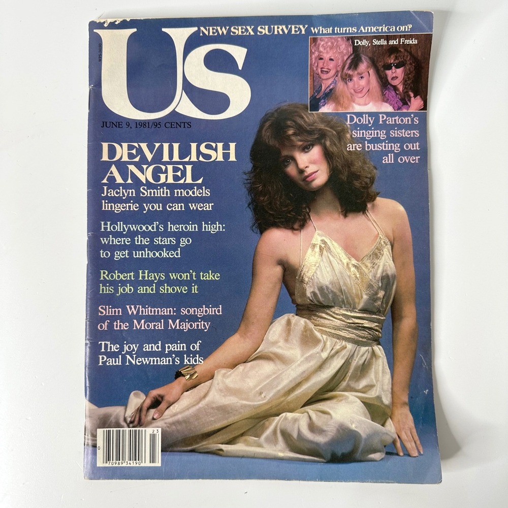 US Magazine June 9 1981 Jaclyn Smith Dolly Parton Vintage 80s Pop Culture